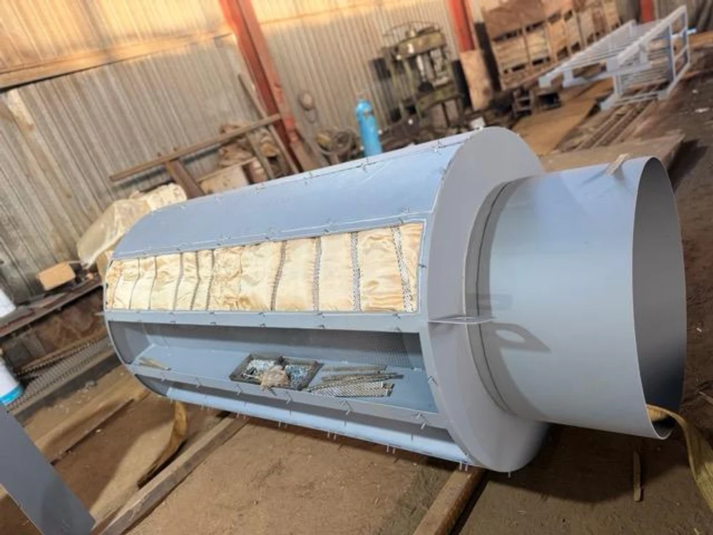 Шумоглушители дымовых газов 
